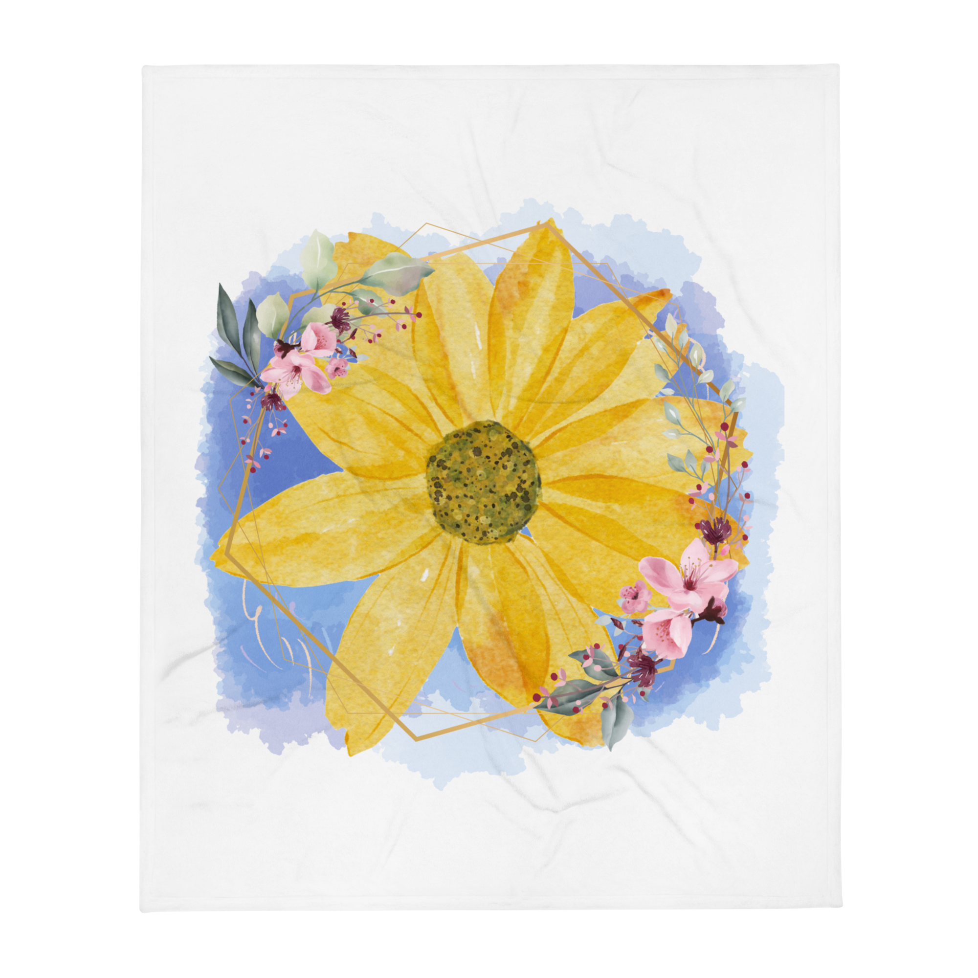 Fresh Flower - Custom Throw Blanket