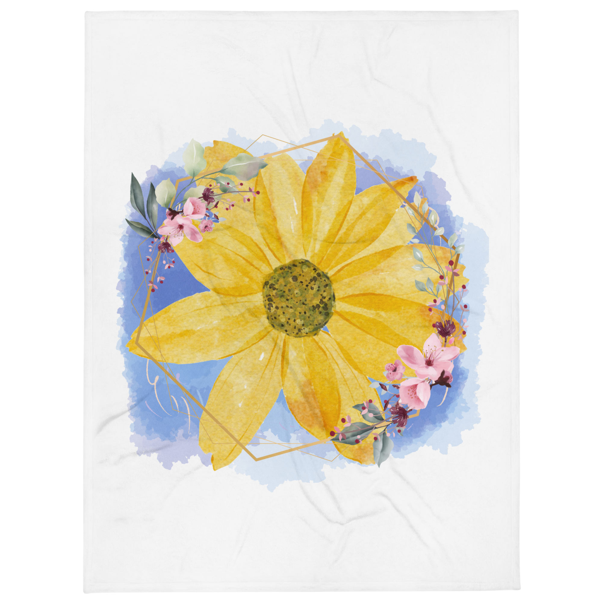 Fresh Flower - Custom Throw Blanket