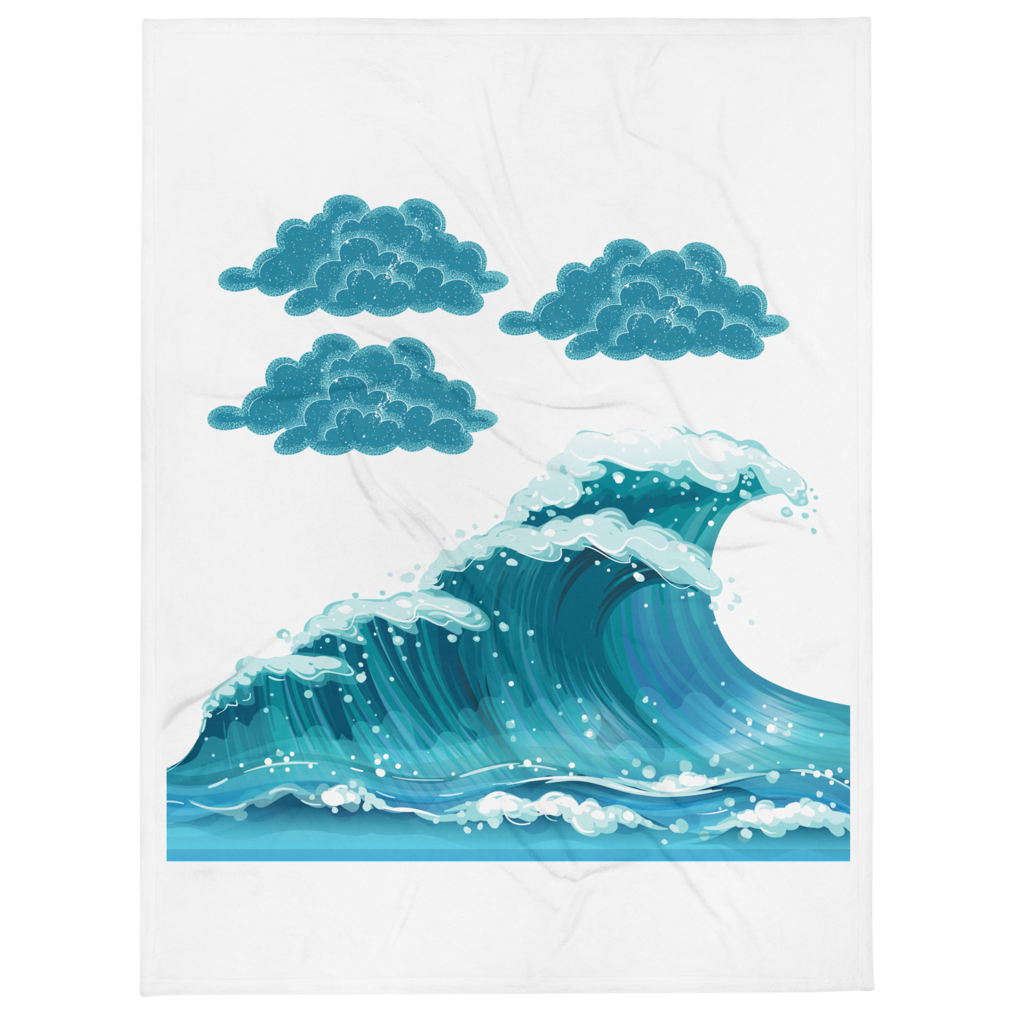 Wild Waves - Custom Throw Blanket